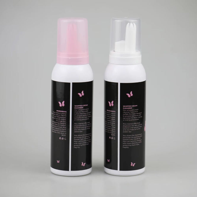 whipped cream cleanser