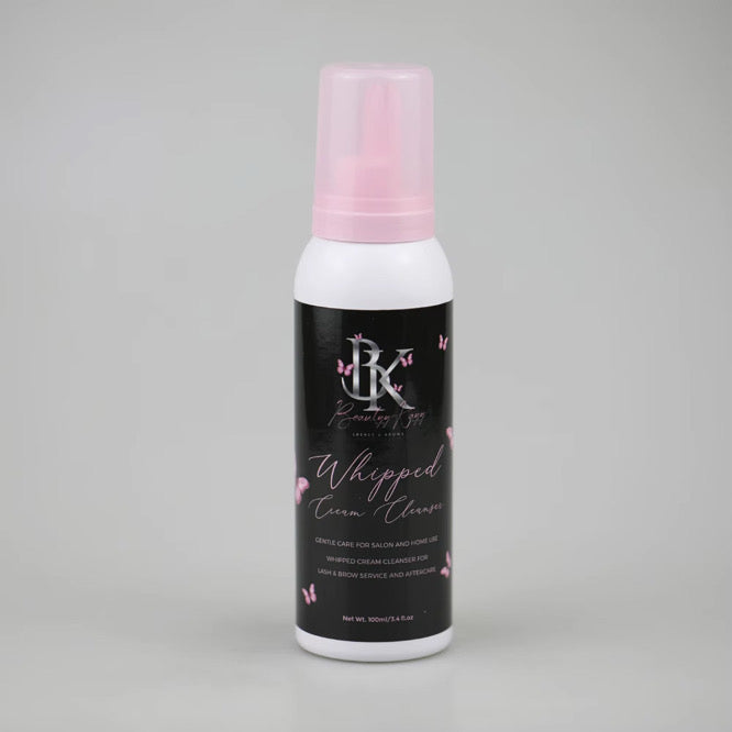 whipped cream cleanser