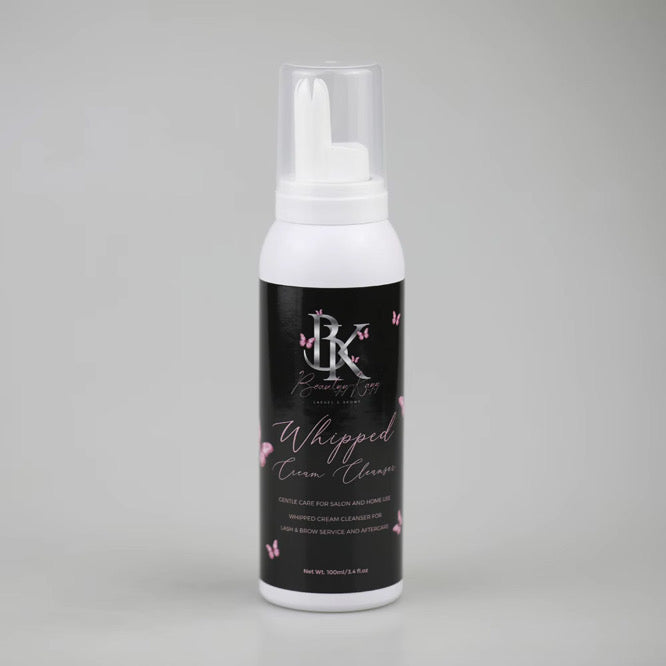 whipped cream cleanser