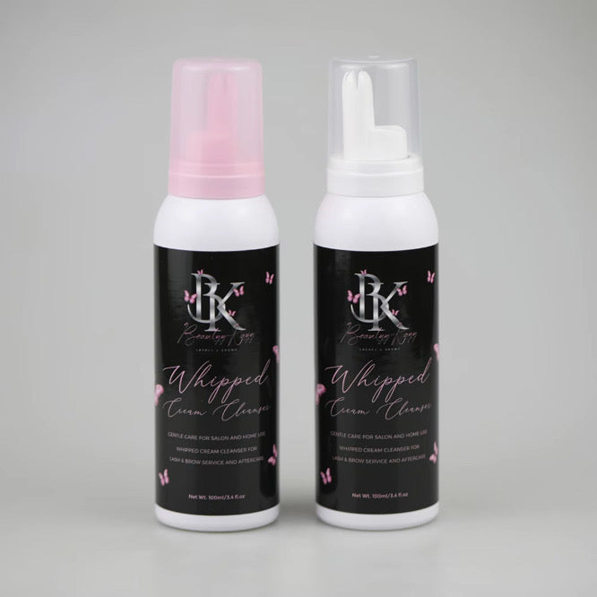 whipped cream cleanser
